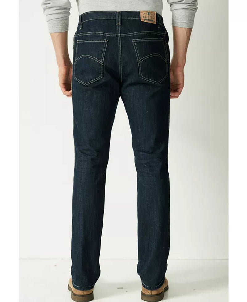 Big & Tall by Kingsize Athletic Fit Side Elastic 5-Pocket Jeans