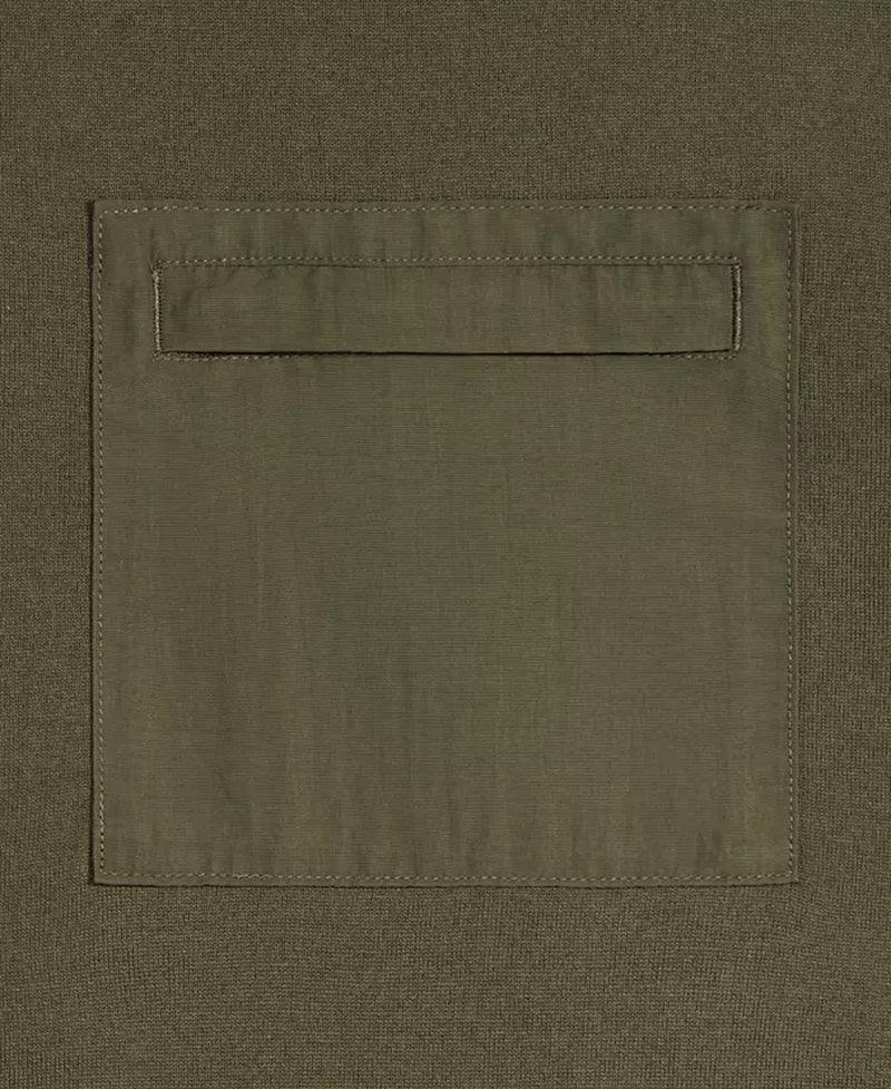 Men'S Short-Sleeve Relaxed-Fit Mixed Media T-Shirt, Exclusively at Macy'S