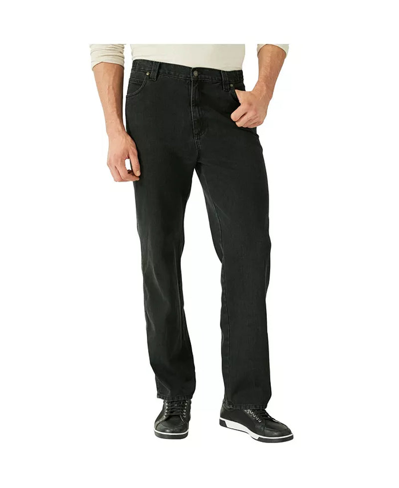 Big & Tall by Kingsize Loose-Fit Side Elastic 5-Pocket Jeans