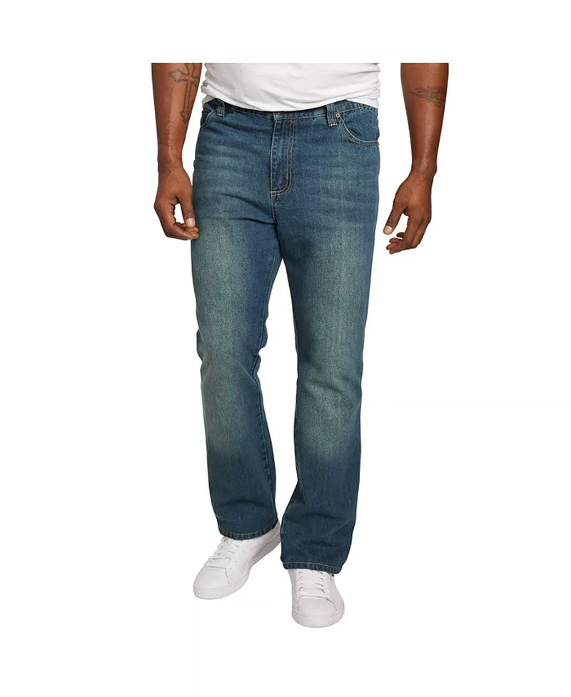 Big & Tall by Kingsize Athletic Fit Side Elastic 5-Pocket Jeans